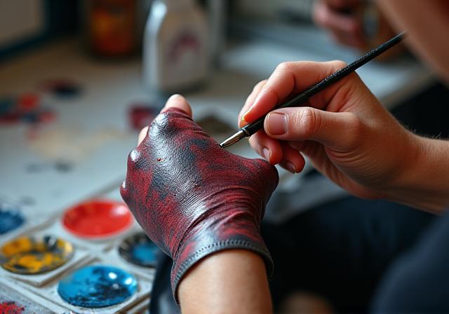 Atelier de peinture et effets spéciaux avancés