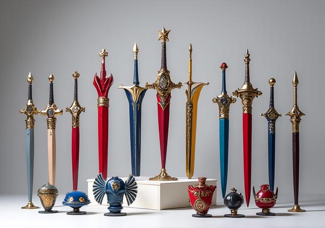 Accessoires cosplay pour compétitions