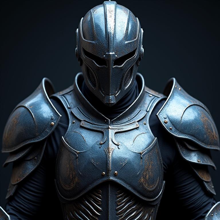 Armure cosplay détaillée réalisée par LumiArt Forge