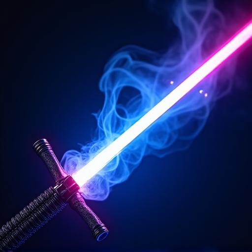 Épée LED avec effets lumineux