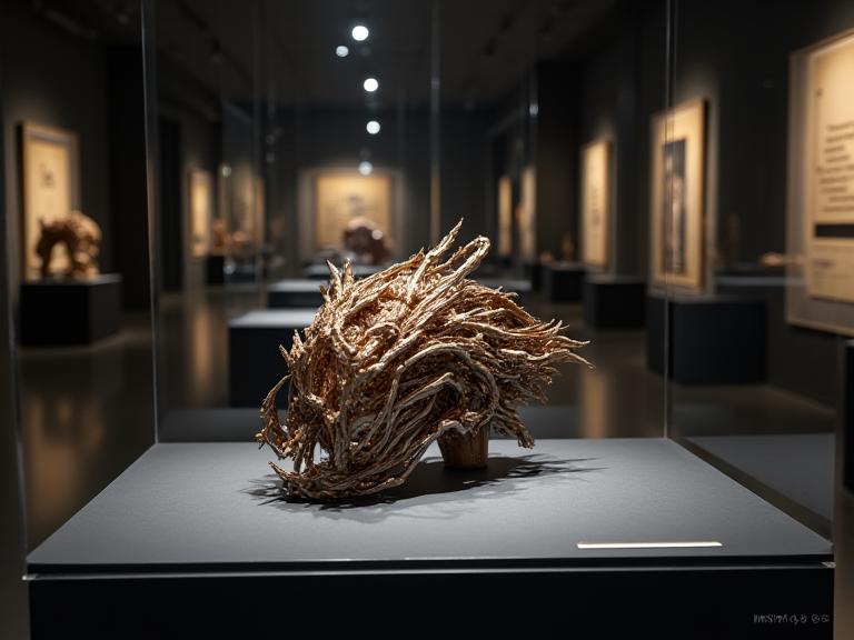 Réplique de qualité muséale en exposition